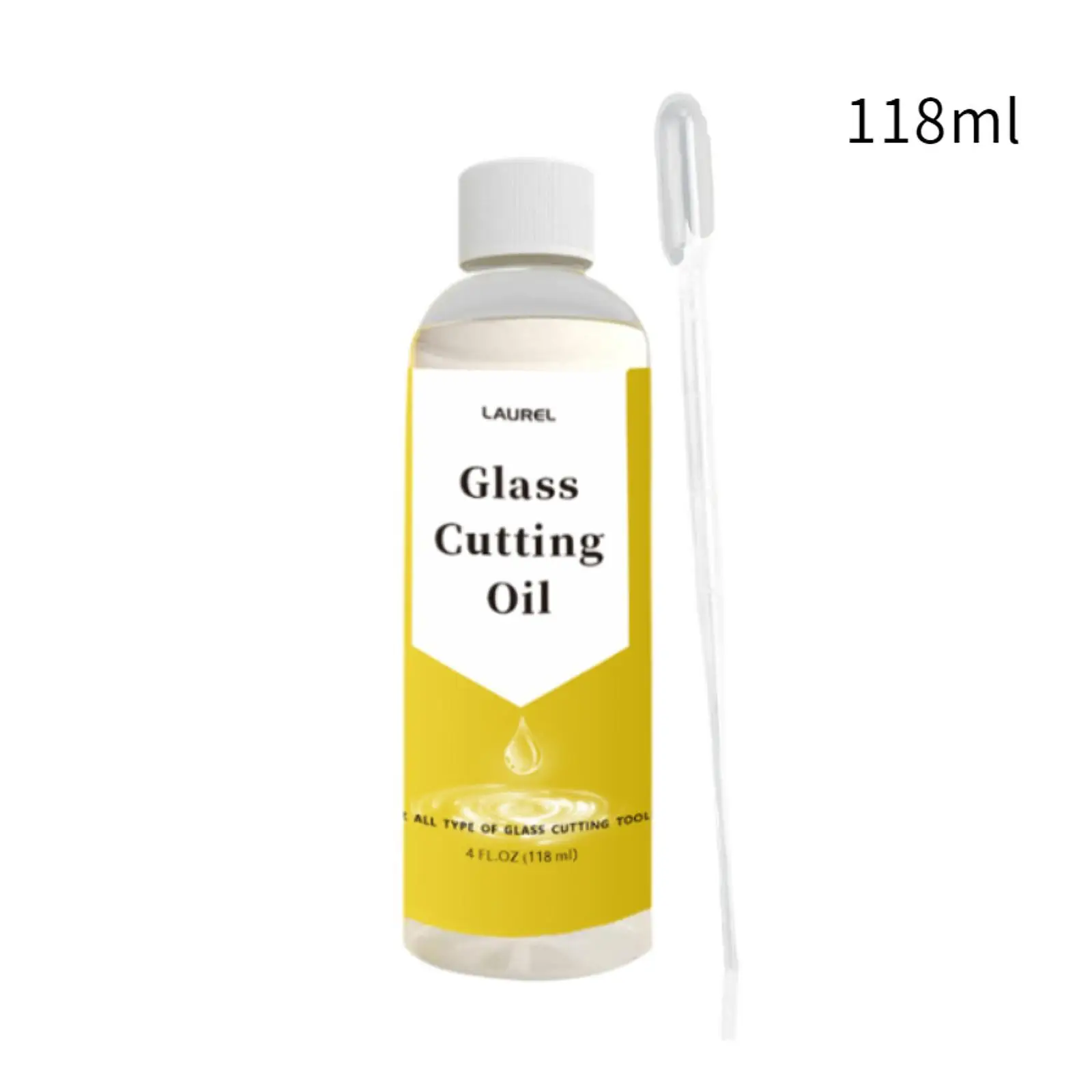 Glass Cutting Oil 118ml Glass Cutter Tool for Mirrors Mosaic Art Fusing Work