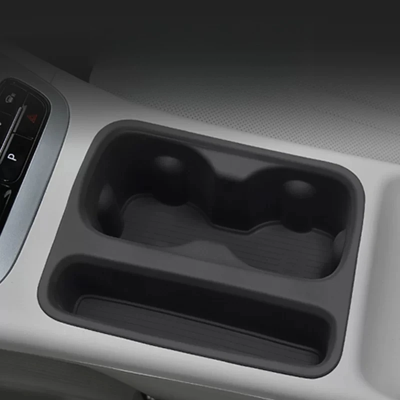 For Geely GEOME Water cup holder central control armrest box storage box Anti pollution noise reduction