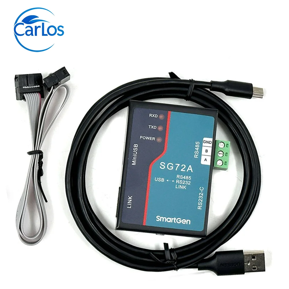 SG72A SmartGen RS232 RS485 LINK to USB a Communication Port Conversion Module Which Allows The Conversion Diesel Generator Contr