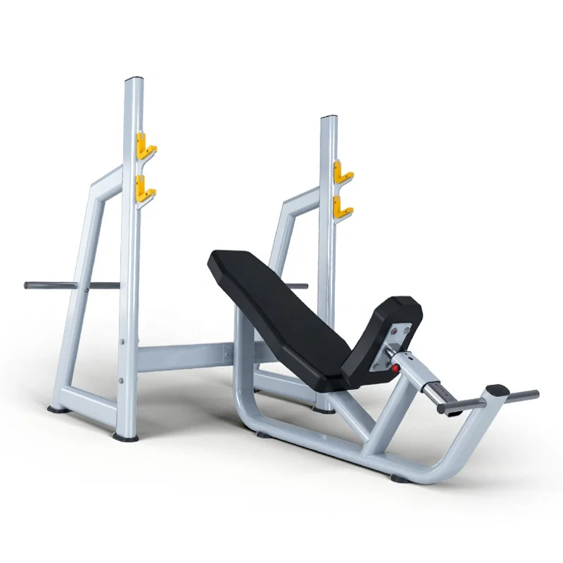 Adjustable Incline Bench Press Weightlifting Bench Strength Fitness Equipment for Home Gym Weight Training