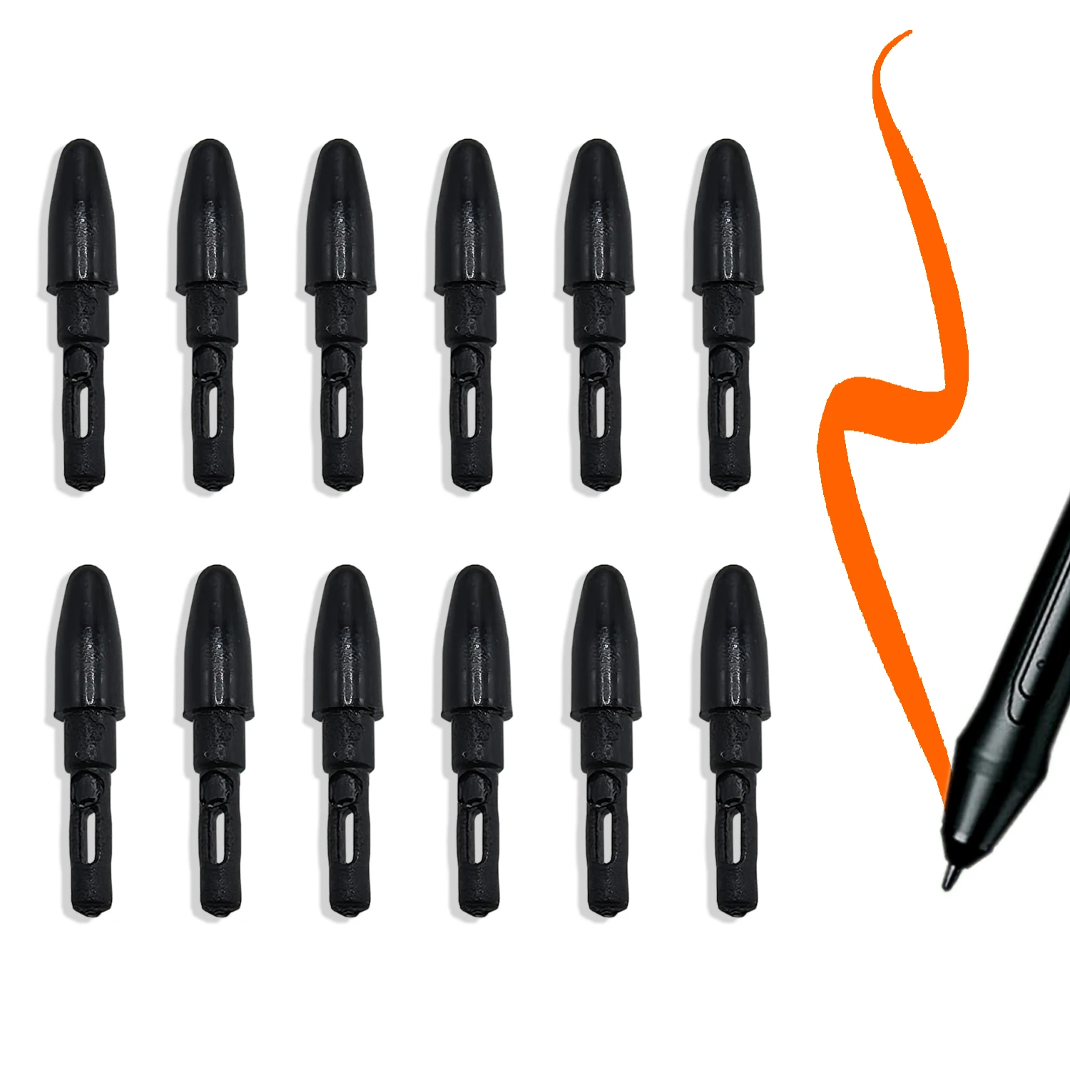 Fotografia 5: Pontas de caneta de substituição para XP PEN P01/P03/P05 Stylus DECO01V2/ ​ Deco mini4/StarG640/ ​ Artista 15.6/Artist 13.3 Tablet de desenho