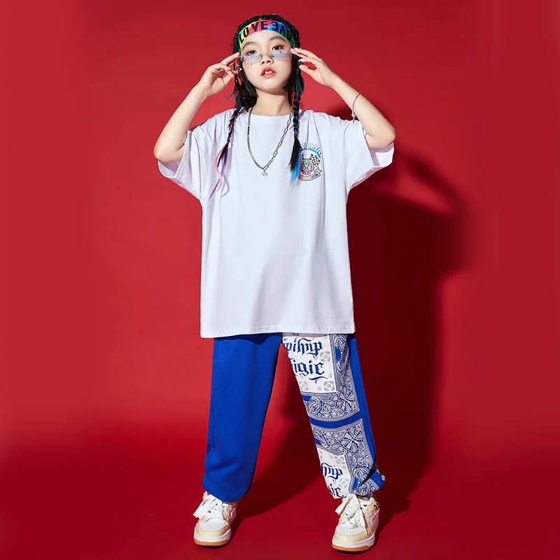 Vêtements de performance hip-hop pour enfants, marque de mode pour enfants, vêtements hip-hop pour garçons, vêtements pour filles, mode