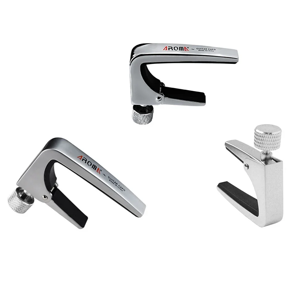 Aroma AC-11 Guitar Capo Zinc Alloy Solid for Acoustic Electric Guitars 4 Color for Choose Parts and Accessories