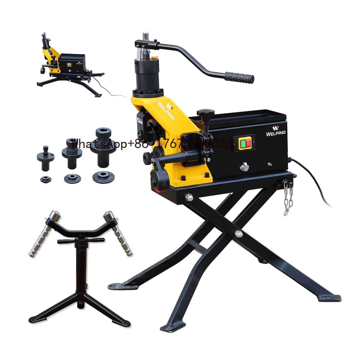 

Factory Hydraulic Pipe Grooving Machine Light Weight Electric 220V for Cutting Slots on 1-8 Inch Pipes OEM/ODM