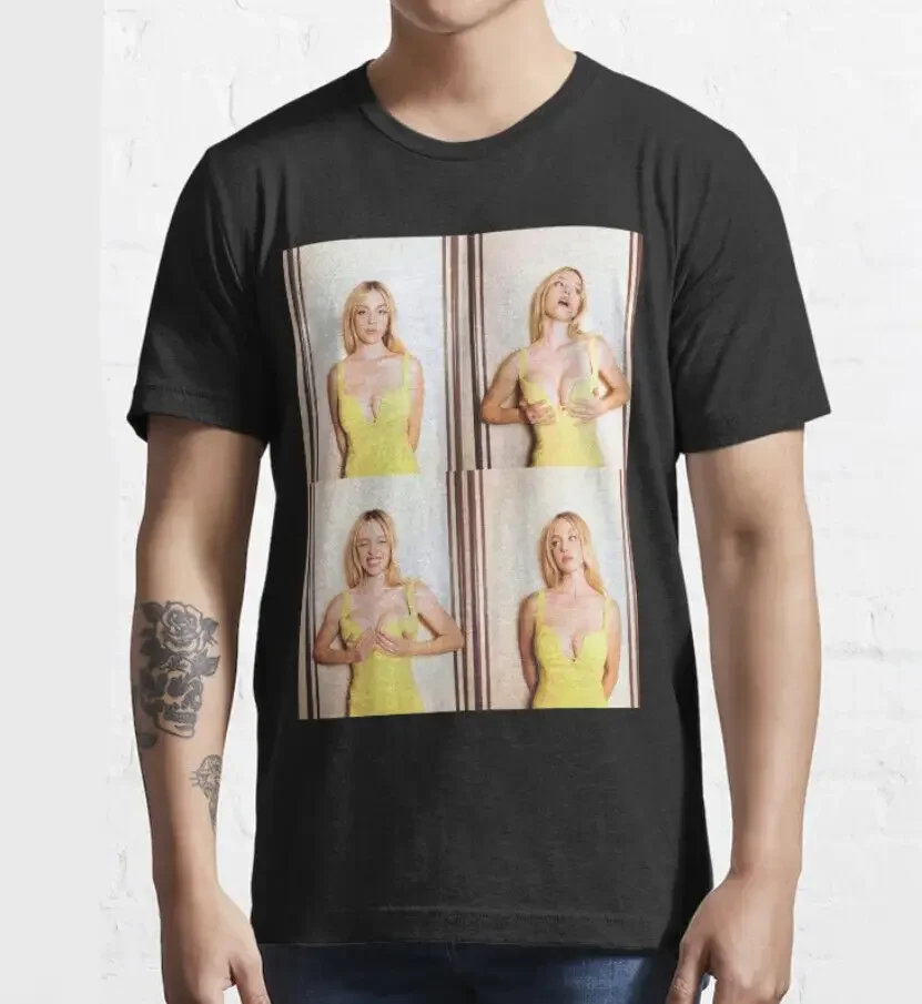 Sydney Sweeney T-Shirt Unisex Short Sleeve T-Shirt Full Sizes S-2345Xl