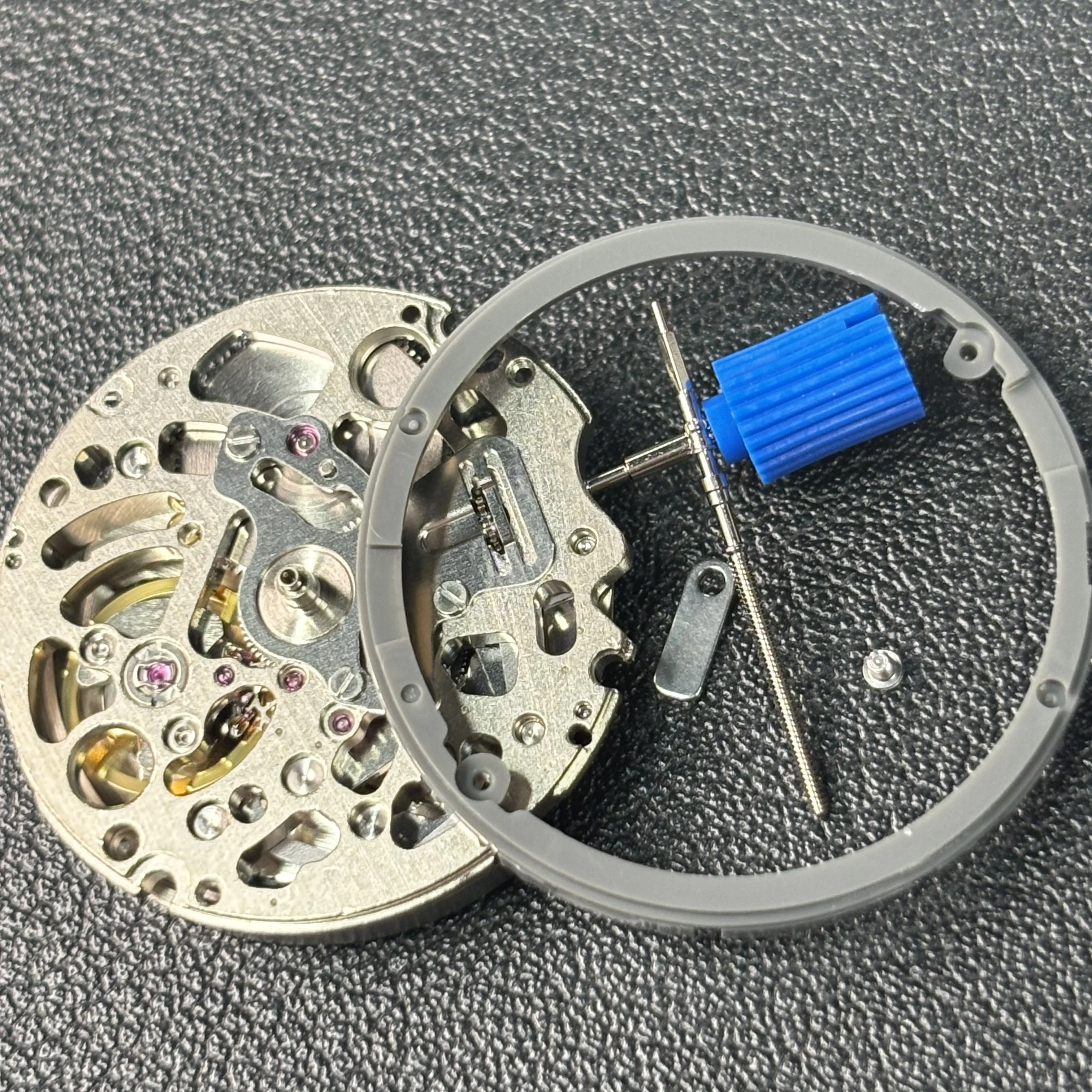 Japão genuíno 24 jóias nh70 nh70a movimento mecânico mecanismo de esqueleto modificação relógio automático substituir movimento nh70 mod