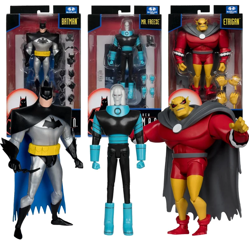 McFarlane Toys The New Batman Adventures Mr. Freeze/Silver Batman/Etrigan the Demon 18 см Фигурка DC Прямая модель куклы