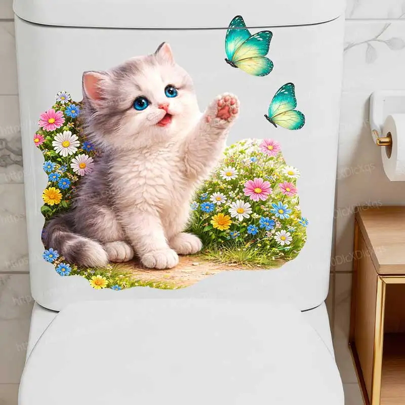 Cute Animal Wall Stickers Self-Adhesive Bedroom Decor for Children's Room Background Wallpaper Easy to Apply And Remove AA435
