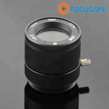 High Resolution Cctv Lens 8mm 3MP CS Mount Monofocal Fixed Iris Lens