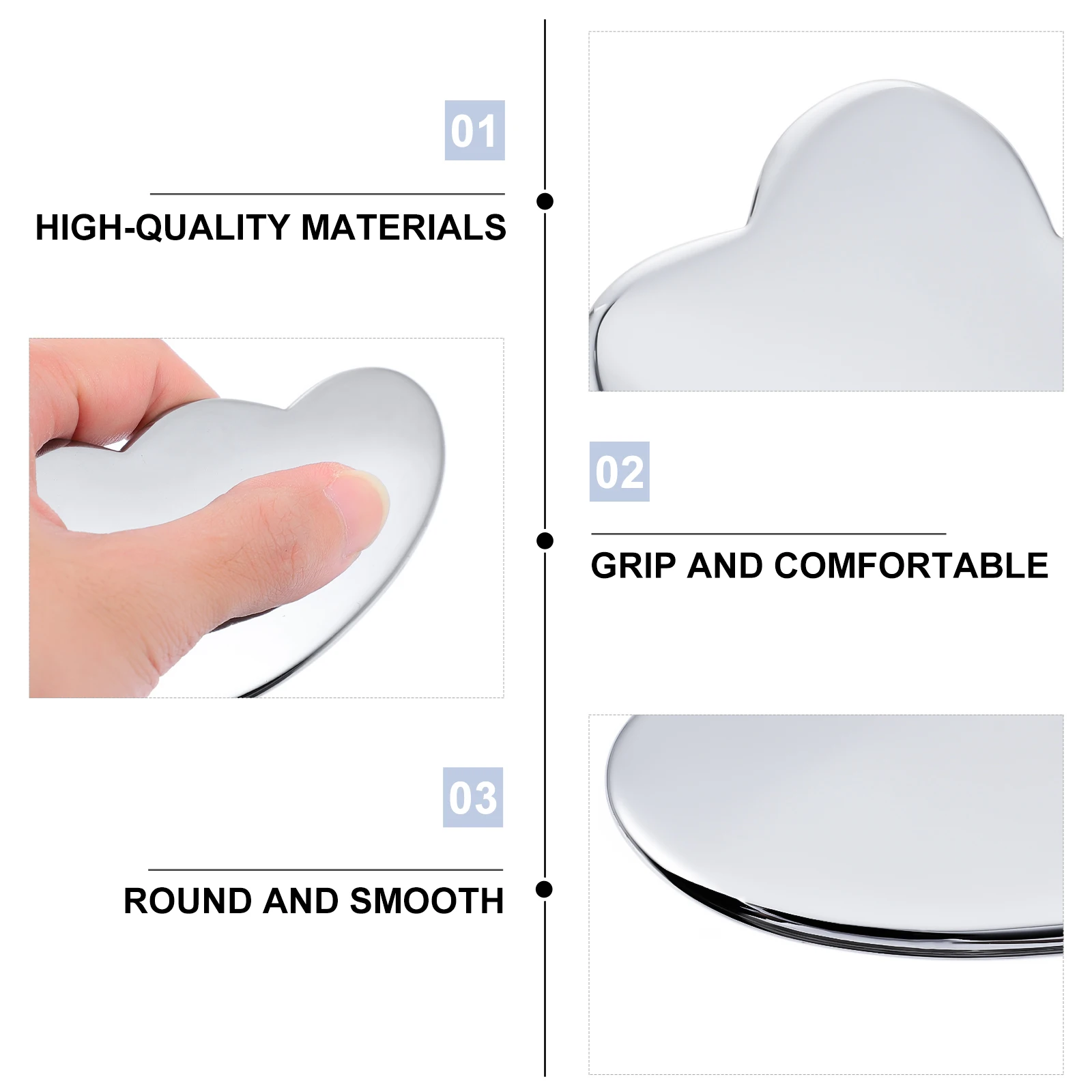 

1 шт., терагерцовая доска Гуа Ша, инструмент для скребка лица для микроциркуляции, подтяжка кожи, уменьшение темных кругов, скребковая пластина