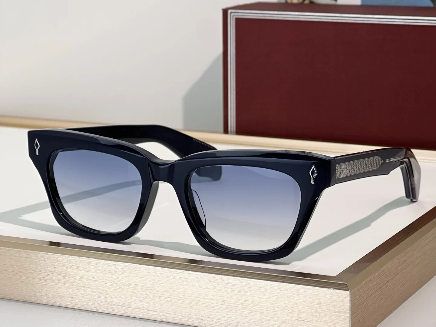 남녀공용 최고급 선글라스 DEALAN 에폭시 사이즈 50 스타일 UV400 레트로 패션 특별 디자인 선글라스 (케이스 포함)