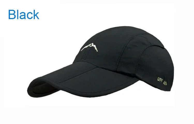 Unisex impermeável Baseball Cap, secagem rápida, respirável, dobrável, ciclismo, proteção solar, esporte ao ar livre, primavera, verão