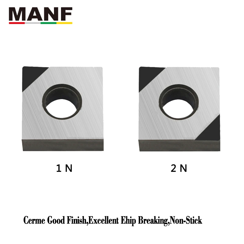 MANF SNMG120404 SNMG120208 Lathe Cutter Inserts High Hardness cutting lathe cutter One Edge Two Edge Msdnn1616h12  Boron Nitride