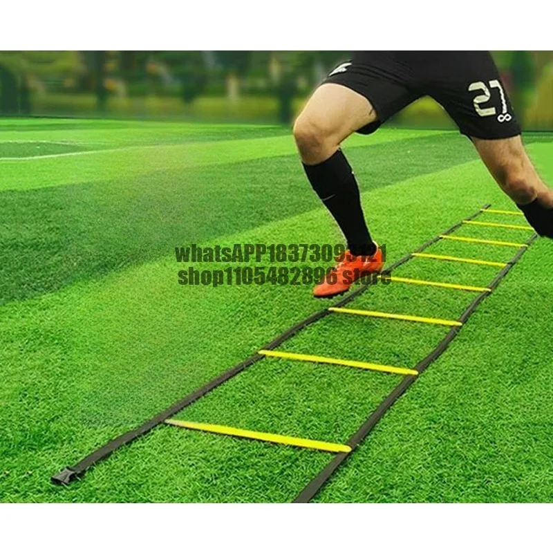 Agility ladder Fixed energy Soft Rope Sensitive Speed Pace training ladder Basketball