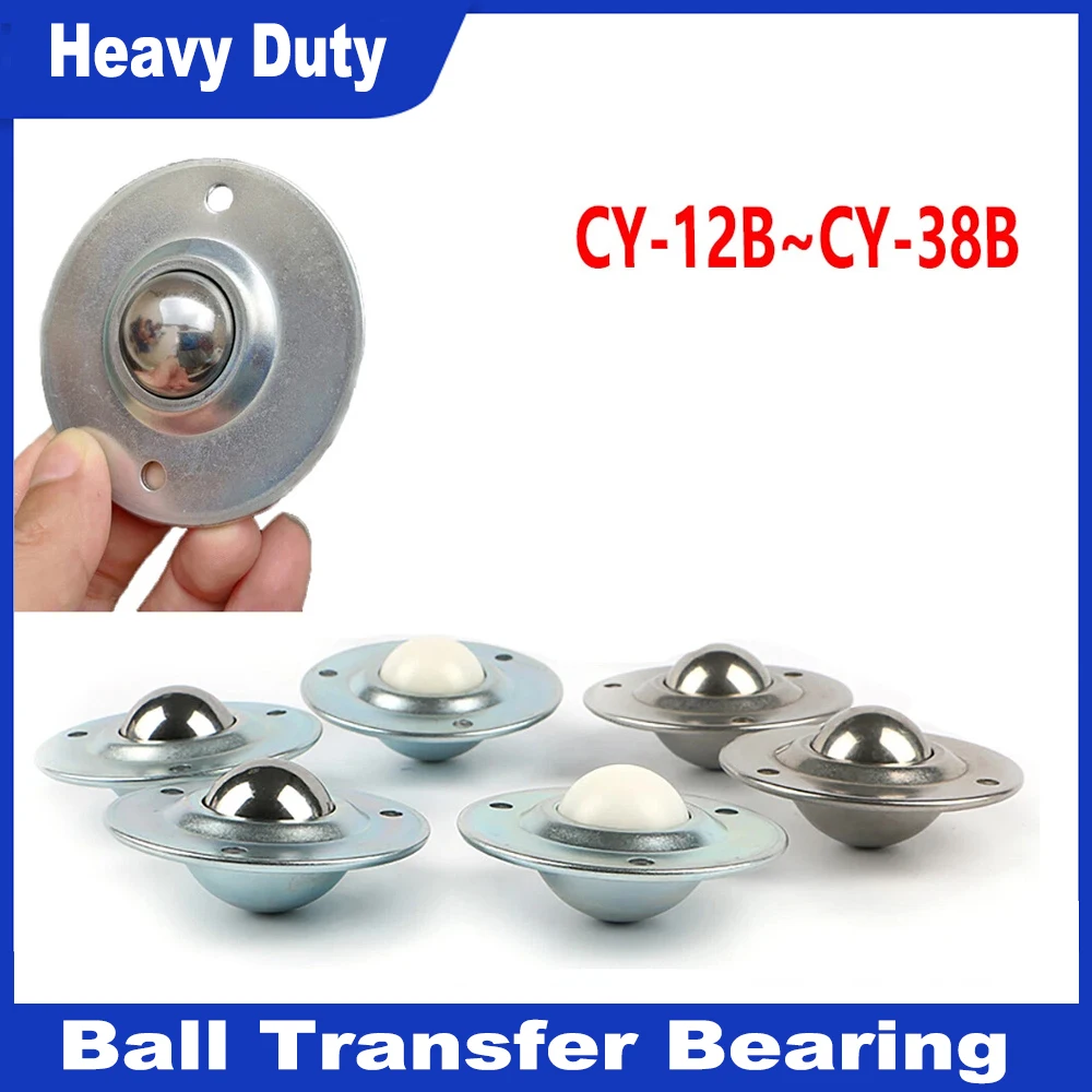 CY-12B ~ CY38B Flying Saucer Universal Ball Bearing Bull Eye Wheel Stainless Steel Nylon Ball Universal Ball