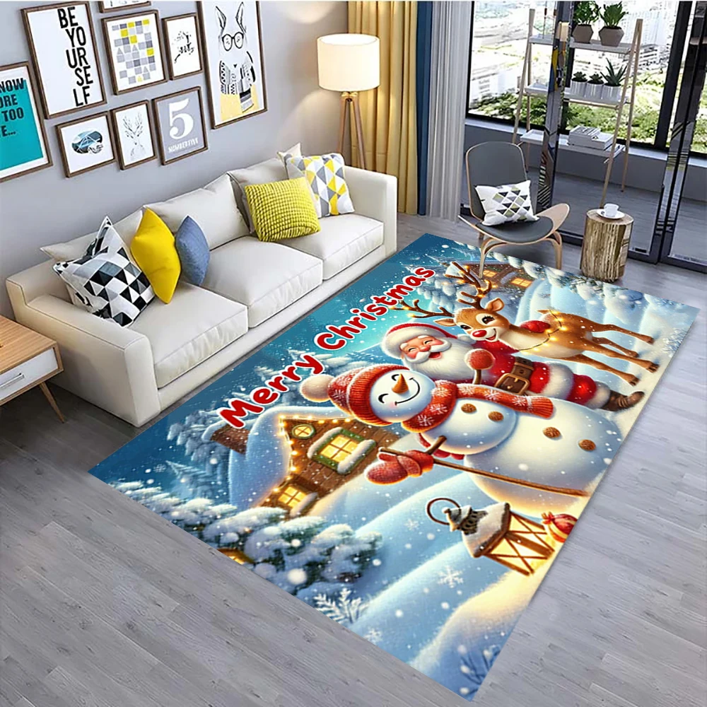 عيد الميلاد السجاد باب عيد ميلاد سعيد حصيرة مهرجان سانتا كلوز ديكورات خارجية المنزل 2025 نافيداد عيد الميلاد زخرفة السنة الجديدة 2026