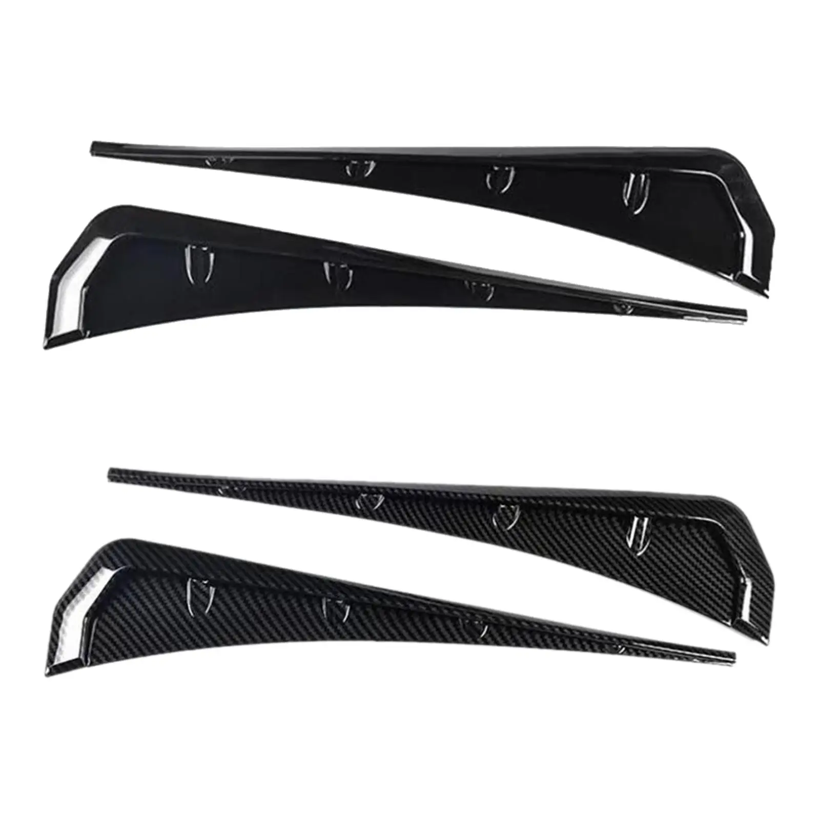 2 Pieces Car Side Vents Automotive Accessories Universal Spoiler