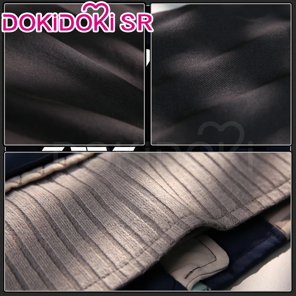 متوفر في المخزون أزياء تنكرية حكيمة لعبة Zenless منطقة صفر تأثيري DokiDoki-SR الحكيمة تأثيري الرجال اليومية زي عشوائي Paly Wise شعر مستعار