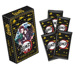 Demon Slayer Collection Card Booster Box Little Carp Water Chapter Handsome Protagonist Table Playing Game Board Cards