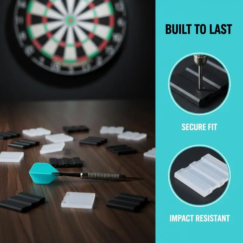 5 PCS Darts Needle Protector Point Holders High Strength Flight Guard Tip Insert Prevent Broke for Home Bar Game
