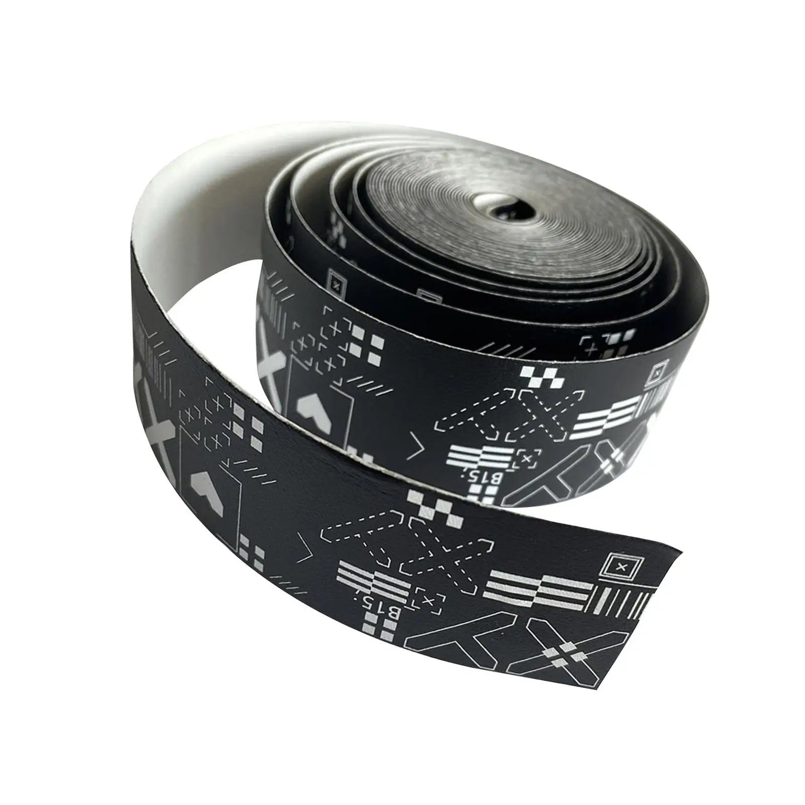 

Racket Head Protection Tape Wraps Black Racquet Guard Tape for Badminton