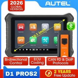 OTOFIX D1 PROS2 Diagnostic Scanner ECU Coding Bi-Directional Control Diagnostic Tools CANFD DoIP 2 Years Update Guided Functions