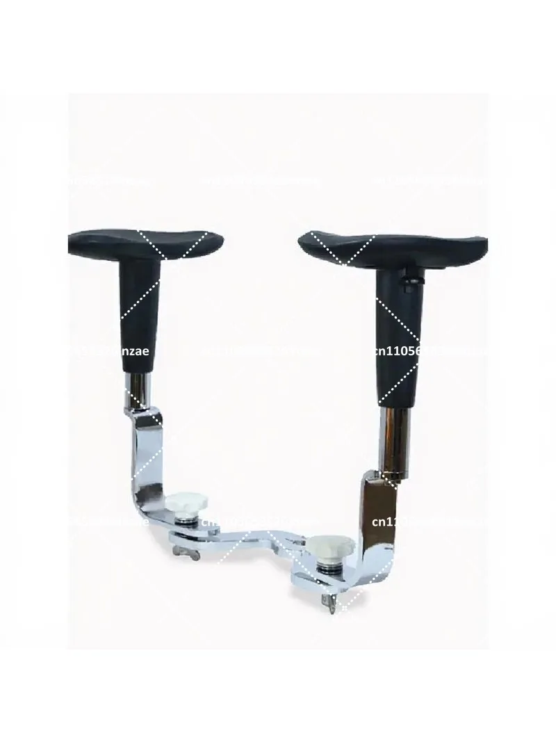Ergonomic Microscope Chair with Adjustable Armrests, Lift and 360° Rotation, Lab Work Stool