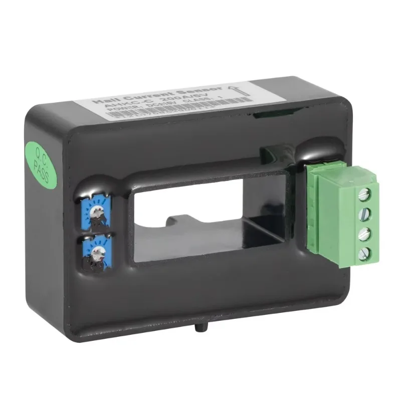 AHKC-C Hall Current Sensor Closed Type Input 0-(100-800)A Output 5V 4V with 15V Power Supply  CE/IEC