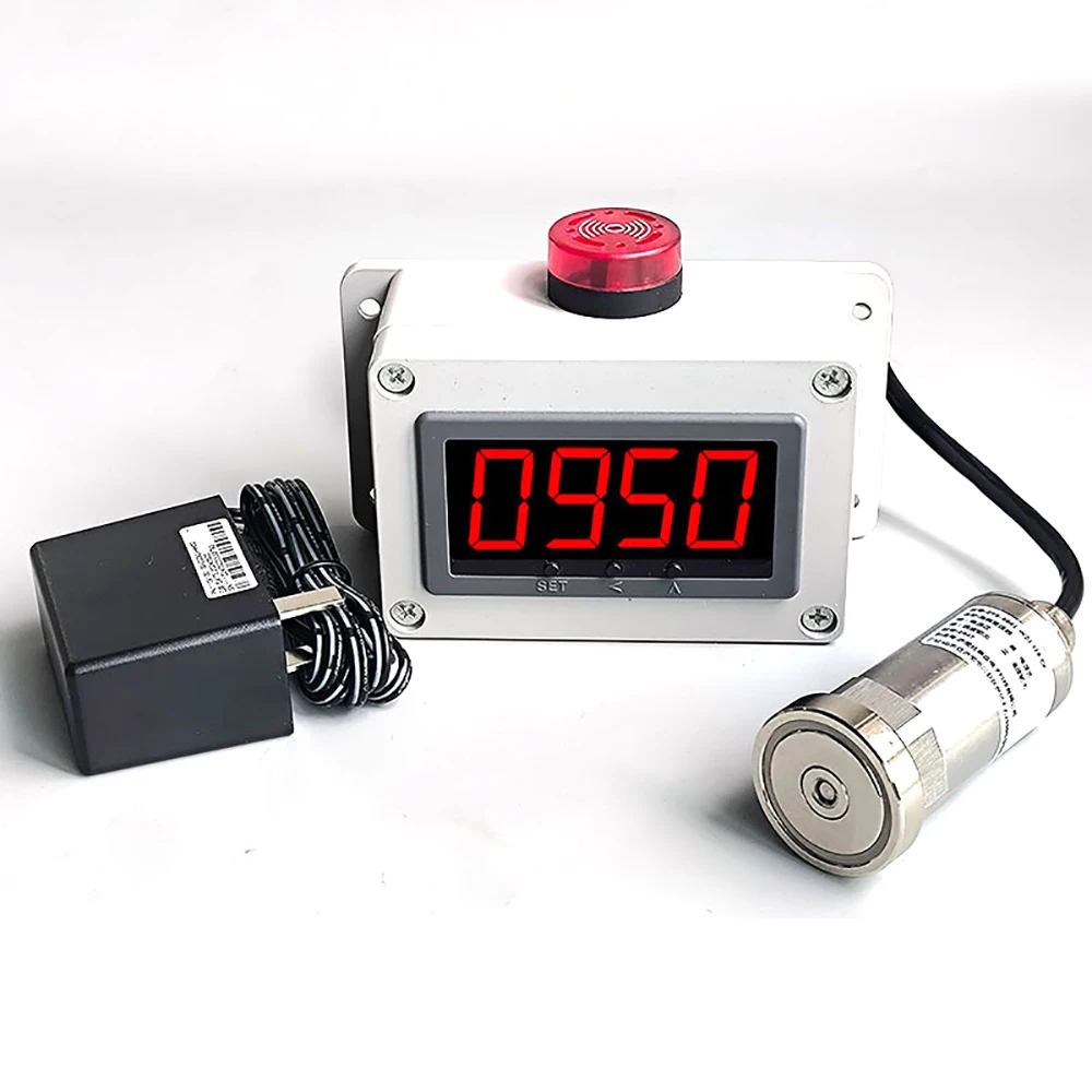 

110-220V Machine Motor Operating Vibration Frequency Detector Electronic Sensor Alarm