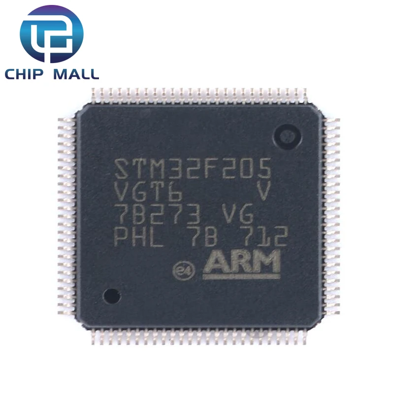 STM32F205VGT6 LQFP-100 ARM Cortex-M3 32-bit Microcontroller -MCU New Original Spot