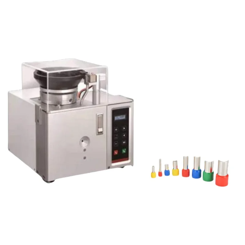 Automatic Pre-Insulated Terminal Stripping Crimping Machine Cable Manufacturing Equipment Hydraulic Ferrule Wire Terminal Strip