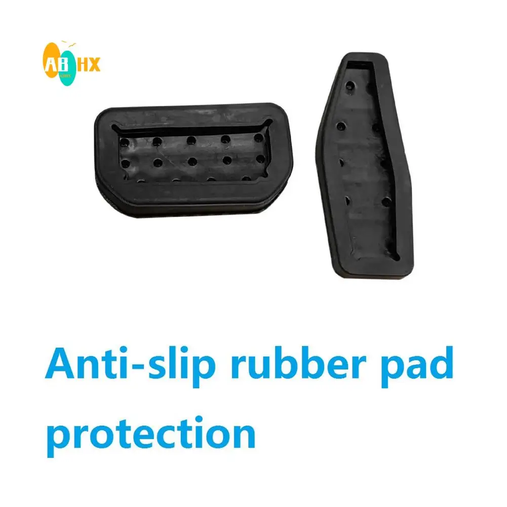 

ABHX-для Suzuki Jimny 2019 2020 2021, автомобильный чехол для педали акселератора и тормоза, аксессуары для педалей из алюминиевого сплава