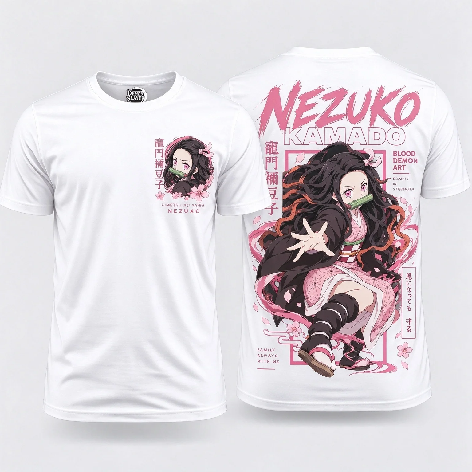 Demon Slayer Shinobu Anime Cartoon Tee T Shirt Men's Women's Retro Edgy Cool Graphic Print Oversized Short Sleeve Streetwear Top