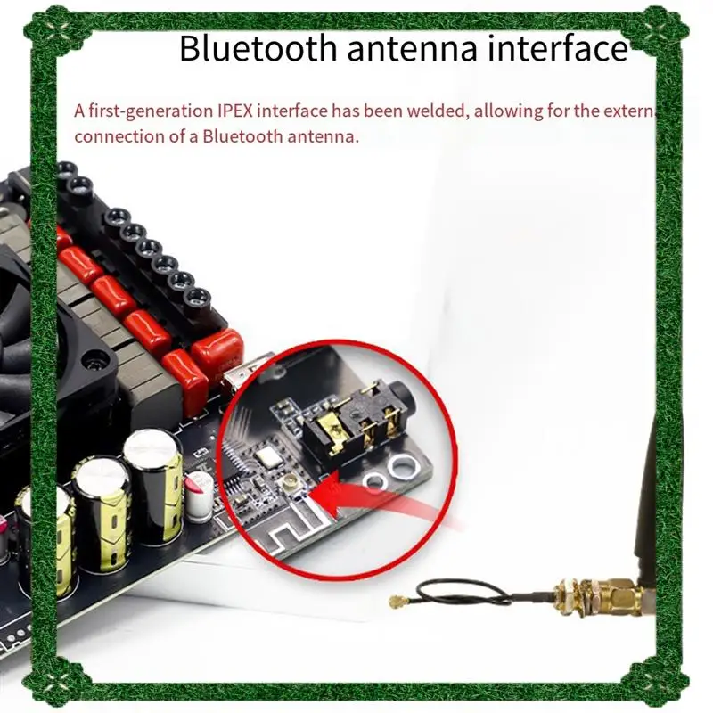 

24-часовая доставка HT21MAX 2,1-канальный 200Wx2 + 400W Bluetooth цифровой усилитель плата TPA3223 Поддержка сабвуфера