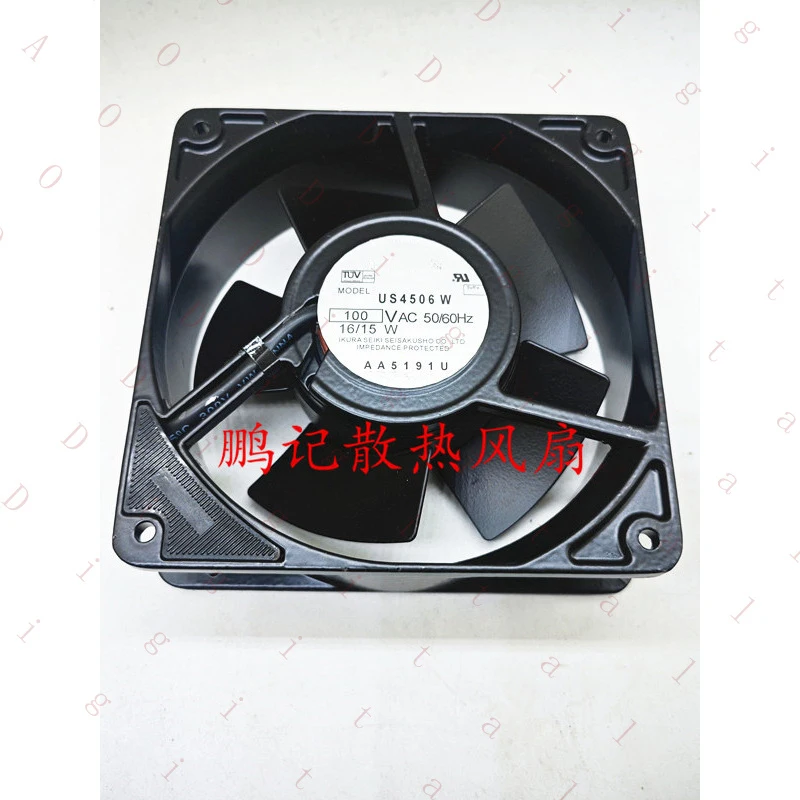 UN--   for lKURA FAN US4506W/2 100VAC 12038 12CM All-metal high-temperature resistant cooling fan