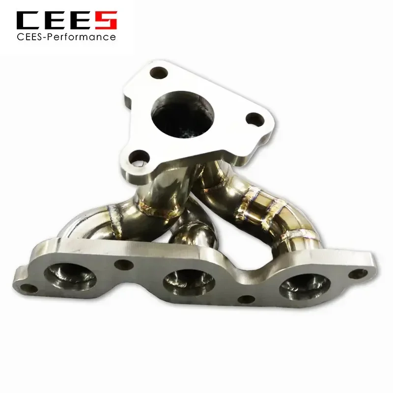 CEES Exhaust Manifold for SMART W451 1.0/1.0T 2011-2015 SS304 Stainless Steel Exhaust Pipe High Performance Exhaust System