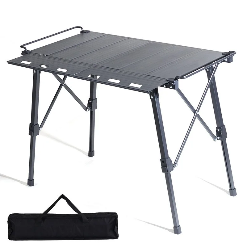 

Aluminum alloy outdoor leisure lifting folding table park picnic camping