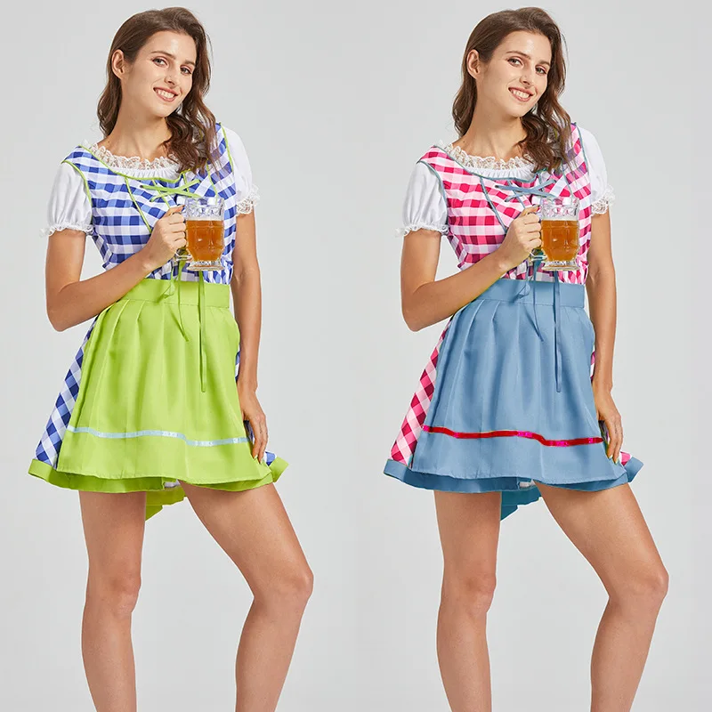 german-munich-black-beer-festival-outfit-maid-dresses-woman-halloween-cosplay-beer-girl-clothing