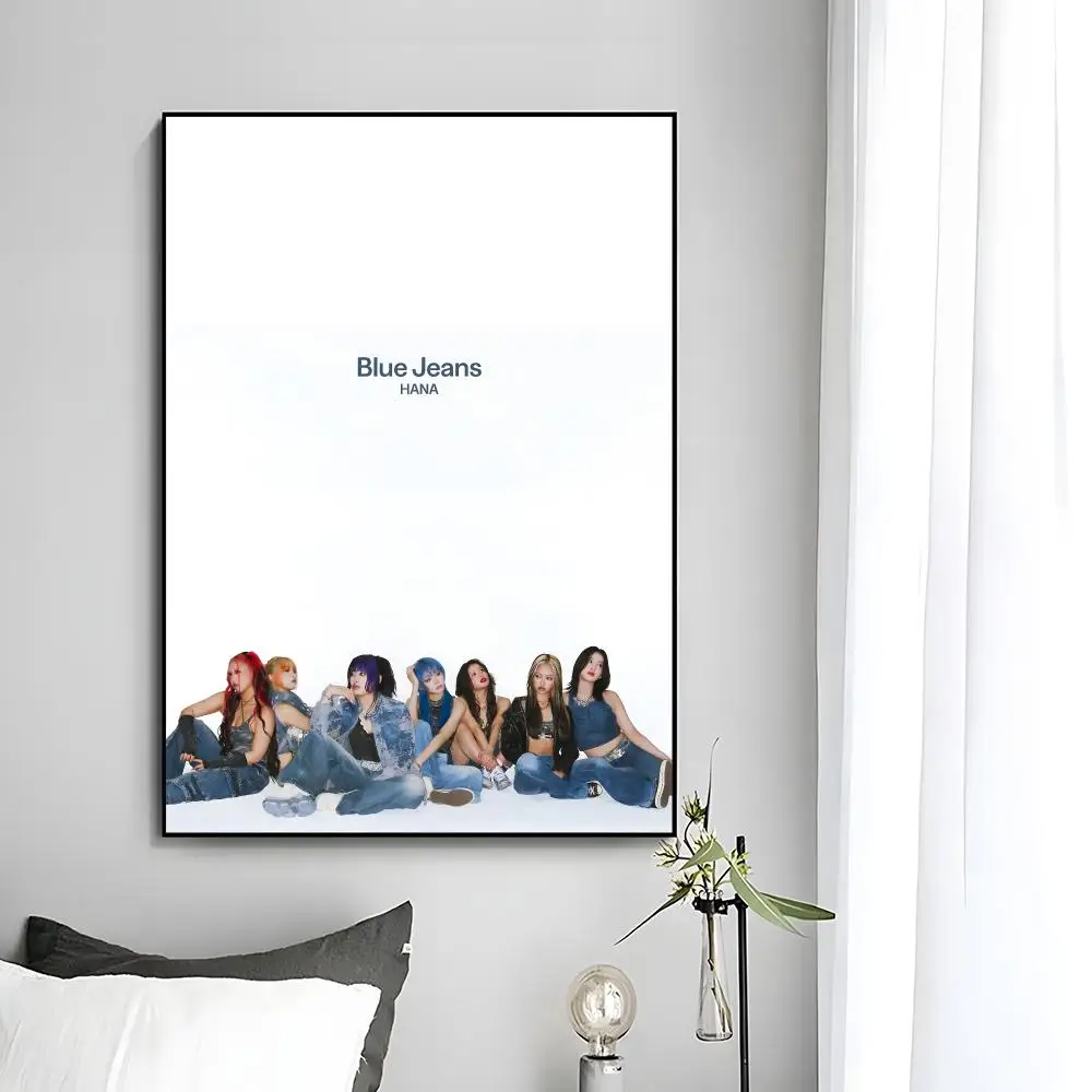 Kpop Group H-Hana Poster Wall Art Print Decorative Mural Home Decor Gift Unframed - view 4