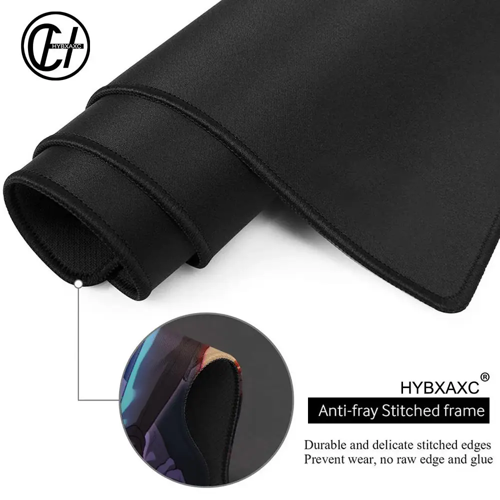 Gaming Large Mouse Pad Jujutsu Kaisen Gojo Satoru Mousepad With  Lock Edge Thickened Computer Keyboard Mat Rubber Anti slip Mats