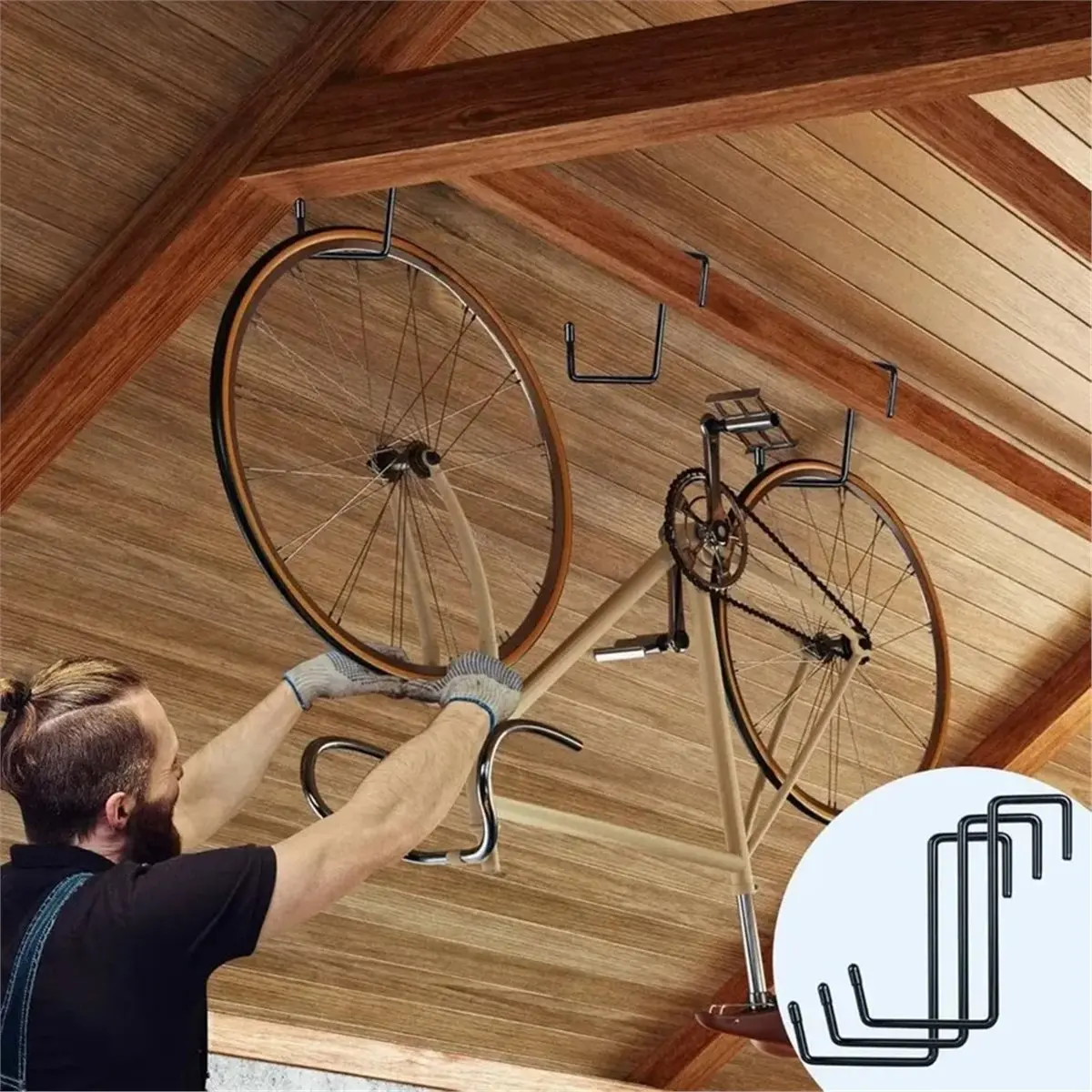 a16i]-heavy-duty-s-hooks-no-drilling-required-large-garage-hooks-for-ladder-bicycle-and-garden-tool-organization