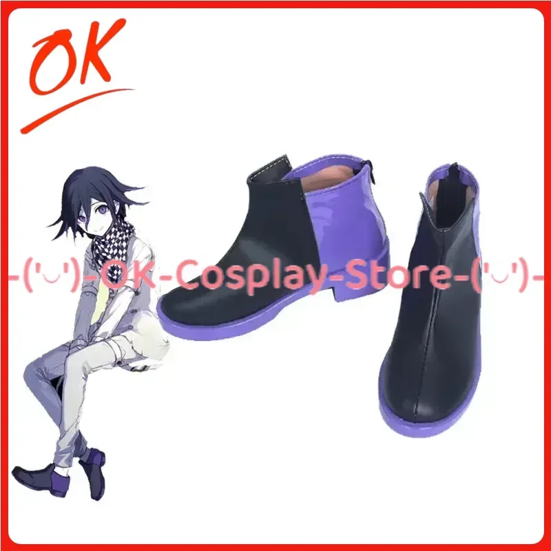 

[На заказ] Ouma Kokichi обувь для косплея игра Danganronpa V3 аниме реквизит для ролевых игр Хэллоуин карнавал вечерние ботинки из искусственной кожи