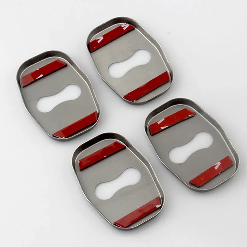 Door Lock Cover For Peugeot 206 207 208 301 306 307 308 T9 408 508 5008 607 3008 4008 406 407 2008 SW CC GT RCZ Car Accessories