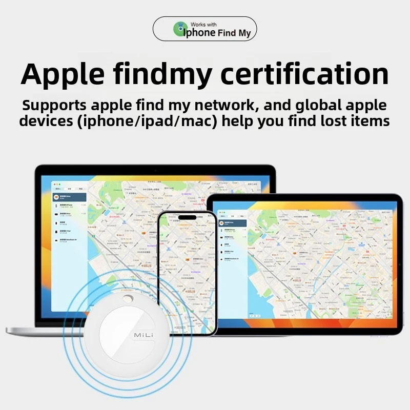 For IOS Find My MiTag Anti Lost Device Smart ITag Bluetooth GPS Tracker Key High-precision Location Tracking Via Iphone