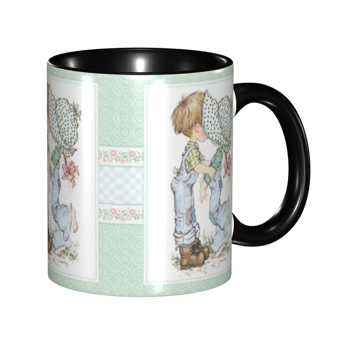 

Personalized Sarah Kay Girl Cartoon Animation Coffee Mug DIY Ceramic Milk Tea Cup