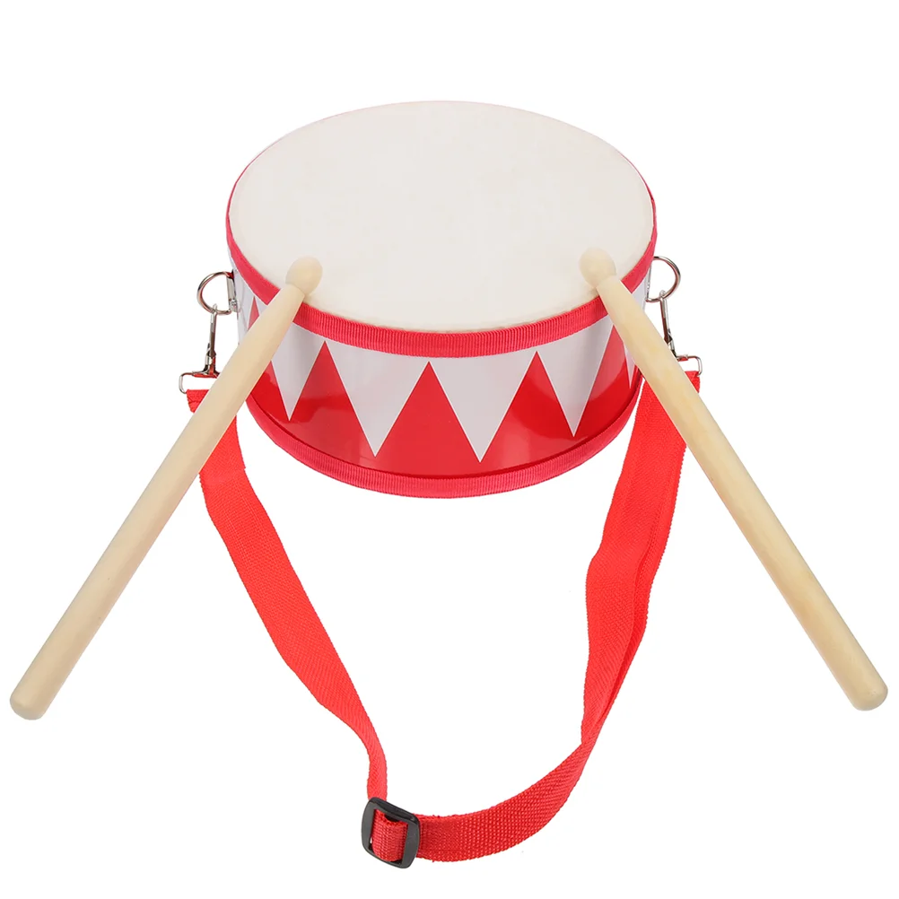 

Drum Children's Snare Music Toys Kit Double Sided Polyester Drums for Toddlers 1-3