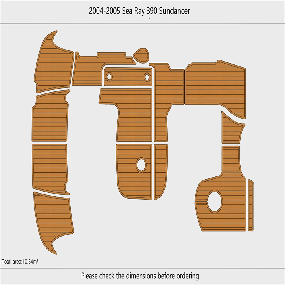 

2003-2005 гг. Sea Ray 390 Sundancer Cockpit Платформа для плавания 1/4 дюйма 6 мм EVA Искусственный пол