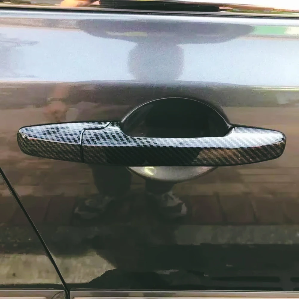 ZF-F 1 Juego para Honda Civic 8th 2006-2011 manija de puerta Exterior cubierta de marco moldura ABS pegatina protectora accesori