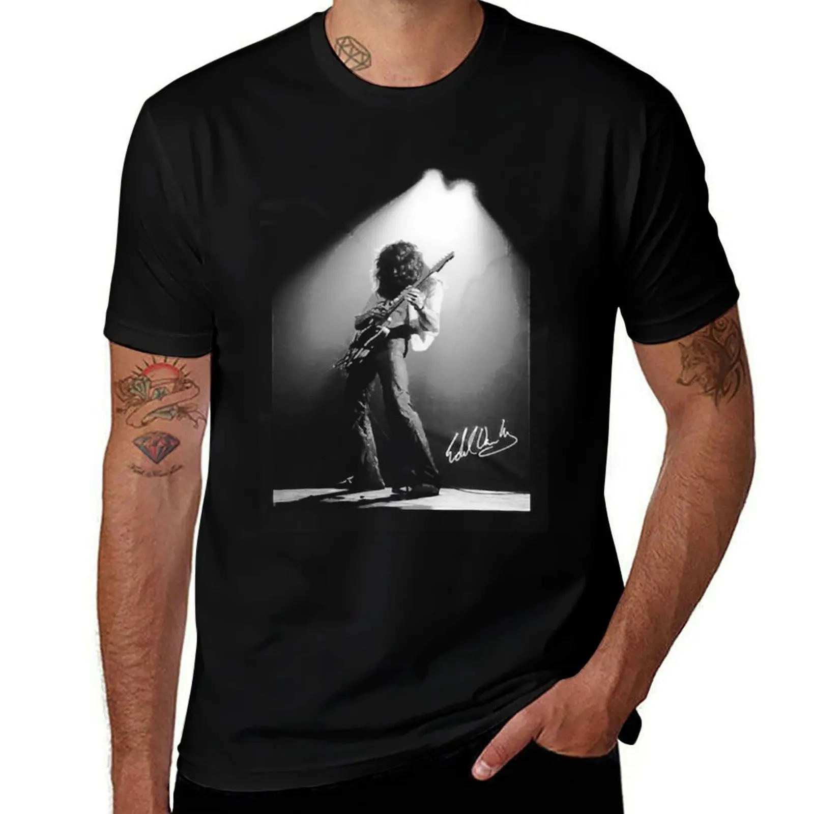 

man cotton van shirt t man high t quality shirt graphic T-Shirt halen