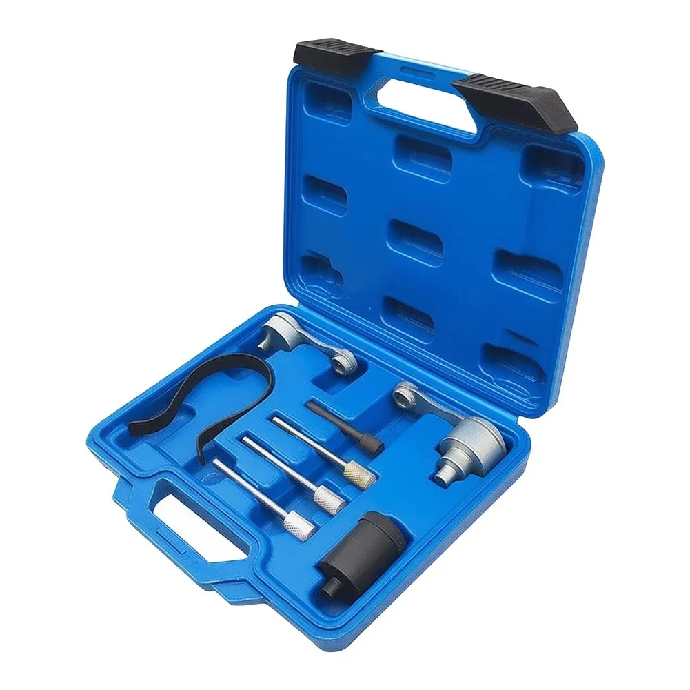 Timing Tool for Range For Rover For Jaguar 3.0L 5.0L Engines Camshaft Synchronization Alloy for Steel 24x20x5cm Blue Workshop